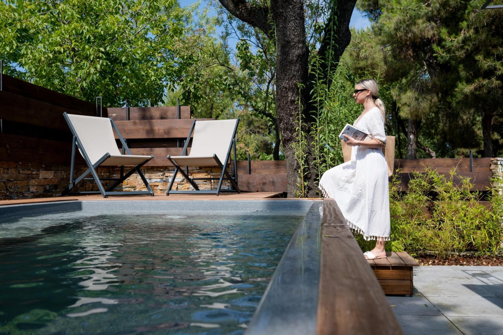 Sylvia Camping & Luxury Suites, Panel Hospitality Homes & Villas Літохоро Екстер'єр фото