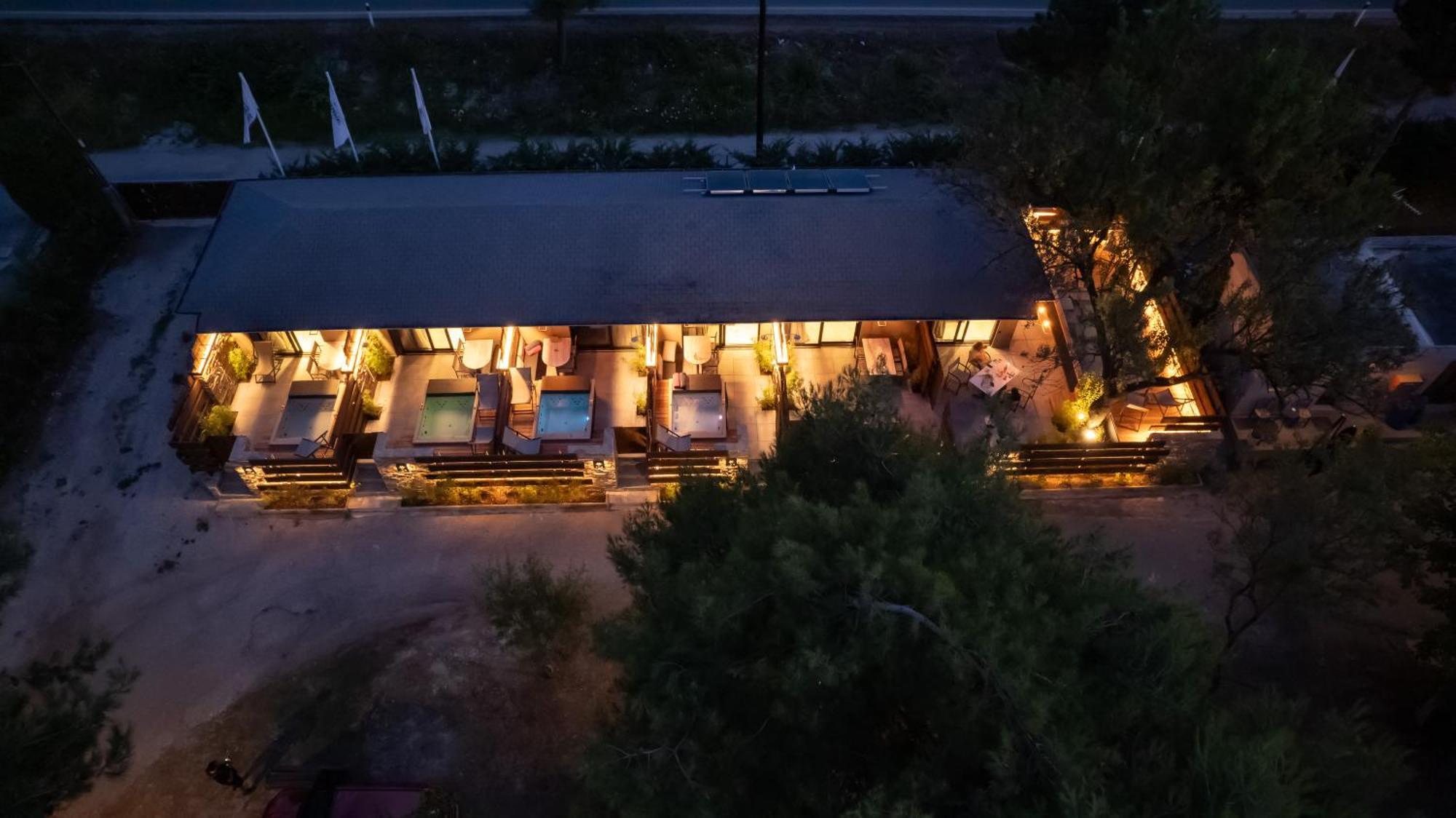 Sylvia Camping & Luxury Suites, Panel Hospitality Homes & Villas Літохоро Екстер'єр фото
