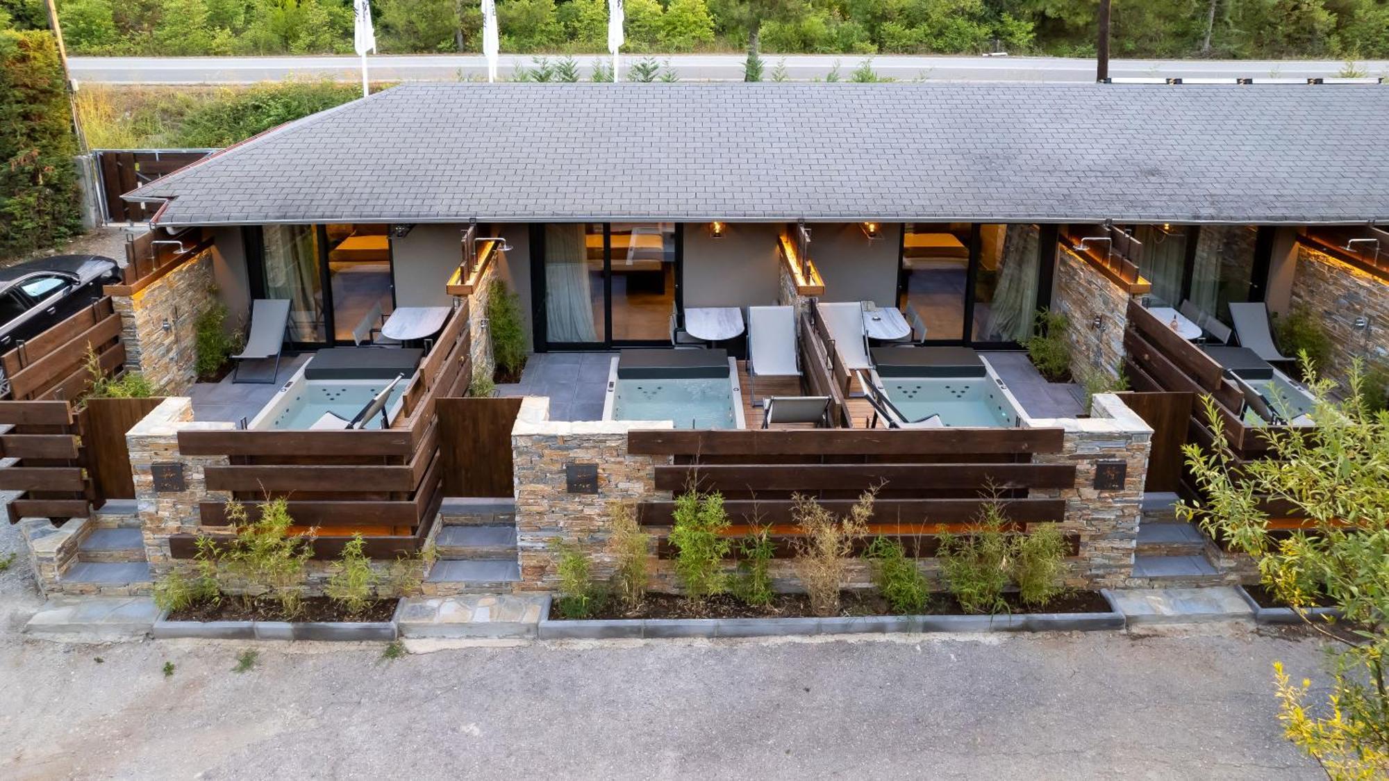 Sylvia Camping & Luxury Suites, Panel Hospitality Homes & Villas Літохоро Екстер'єр фото